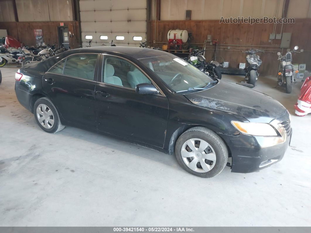 2008 Toyota Camry Le Black vin: 4T1BE46K58U737365