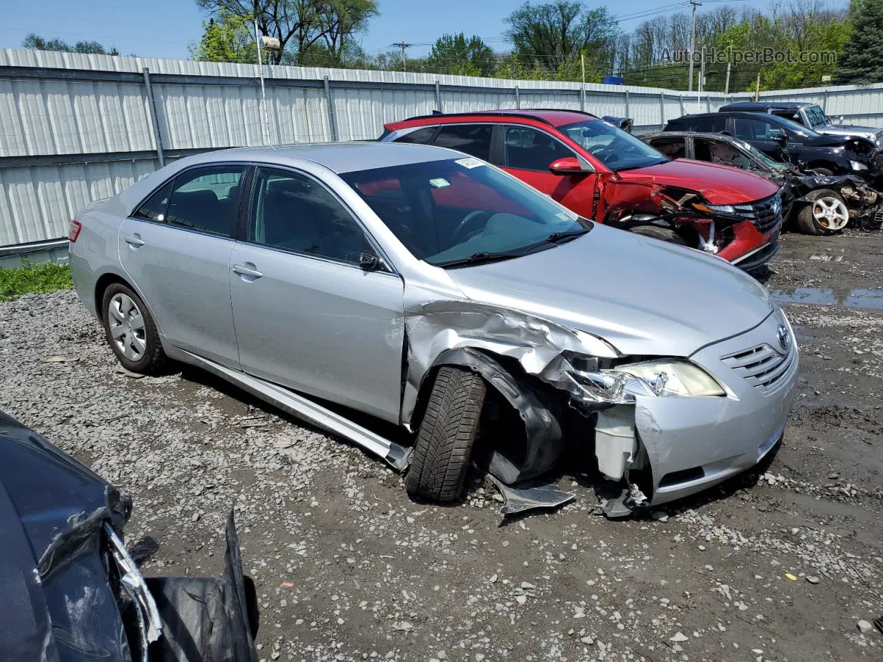 2009 Toyota Camry Base Silver vin: 4T1BE46K59U290473