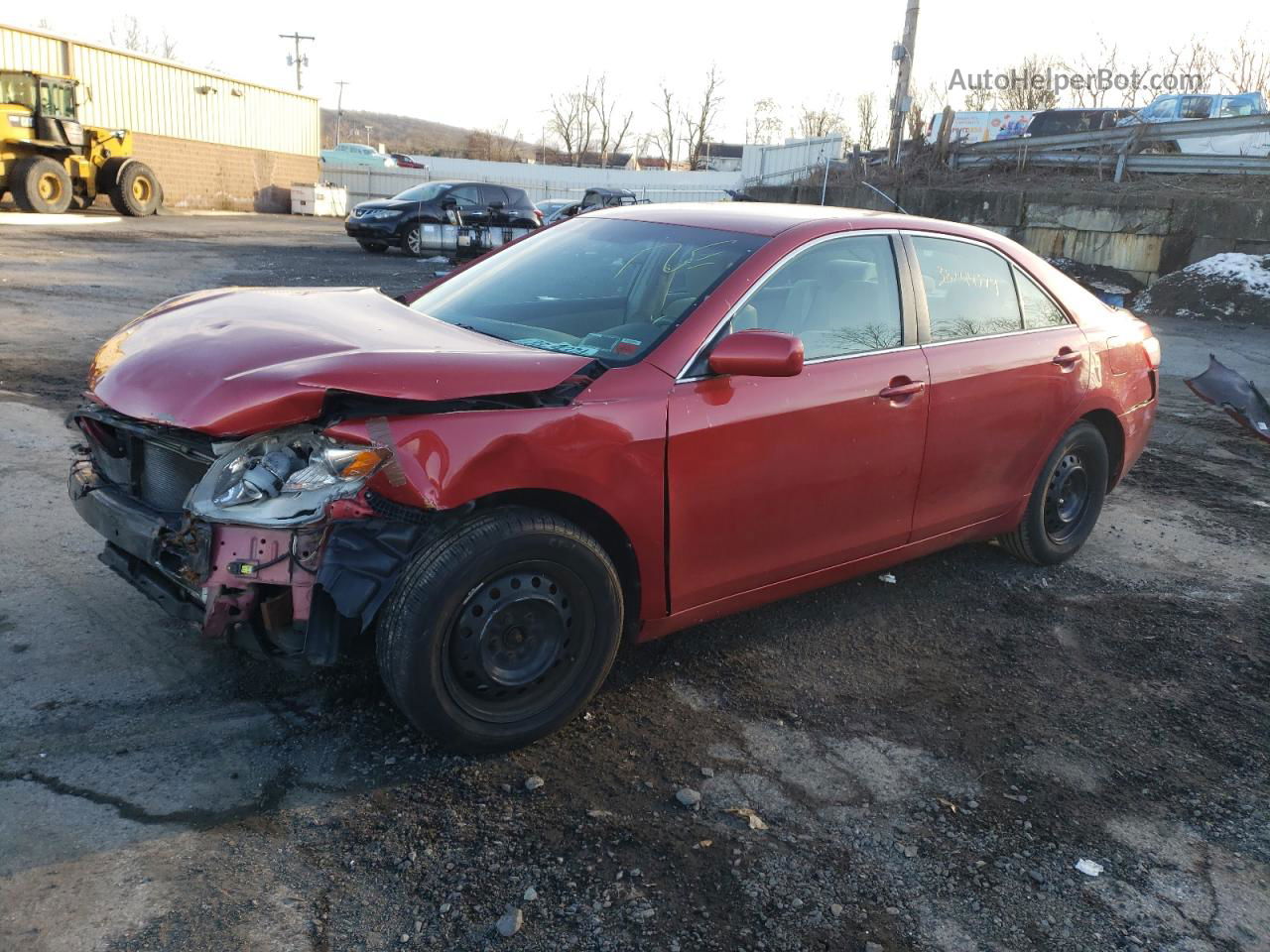 2009 Toyota Camry Base Red vin: 4T1BE46K59U396891