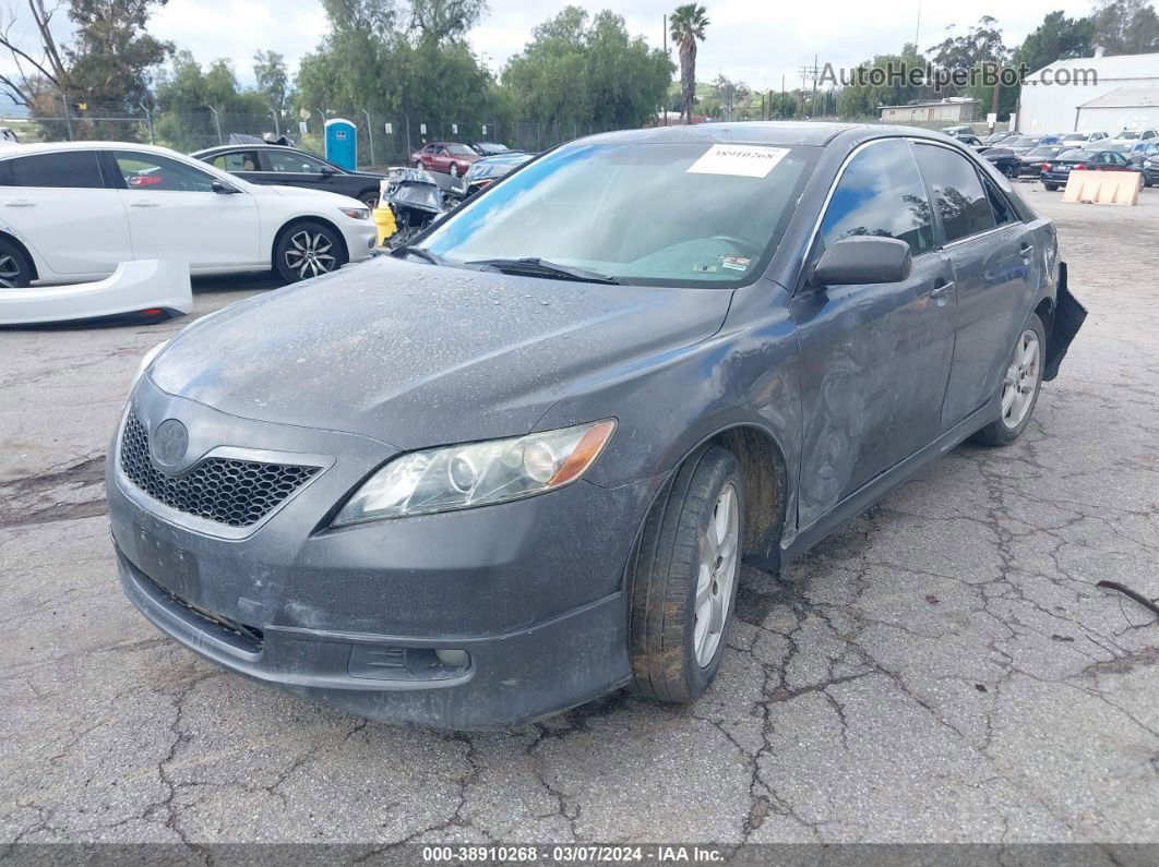 2009 Toyota Camry Se Gray vin: 4T1BE46K59U840514