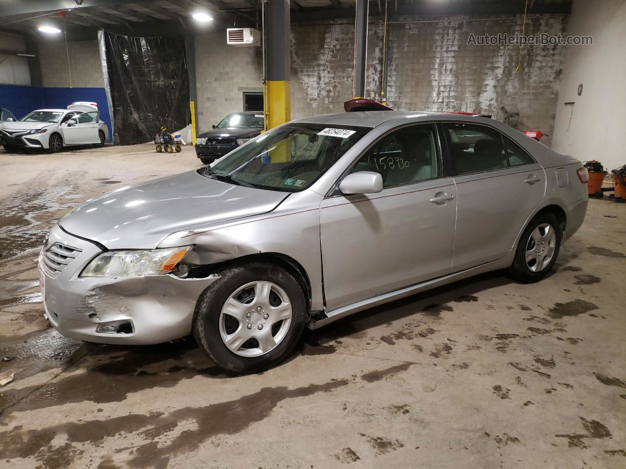 2009 Toyota Camry Base Silver vin: 4T1BE46K59U850654