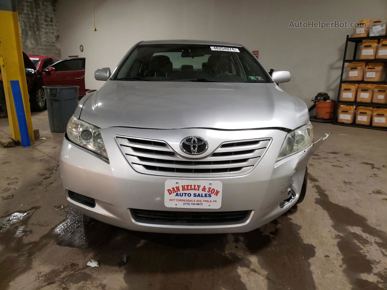 2009 Toyota Camry Base Silver vin: 4T1BE46K59U850654