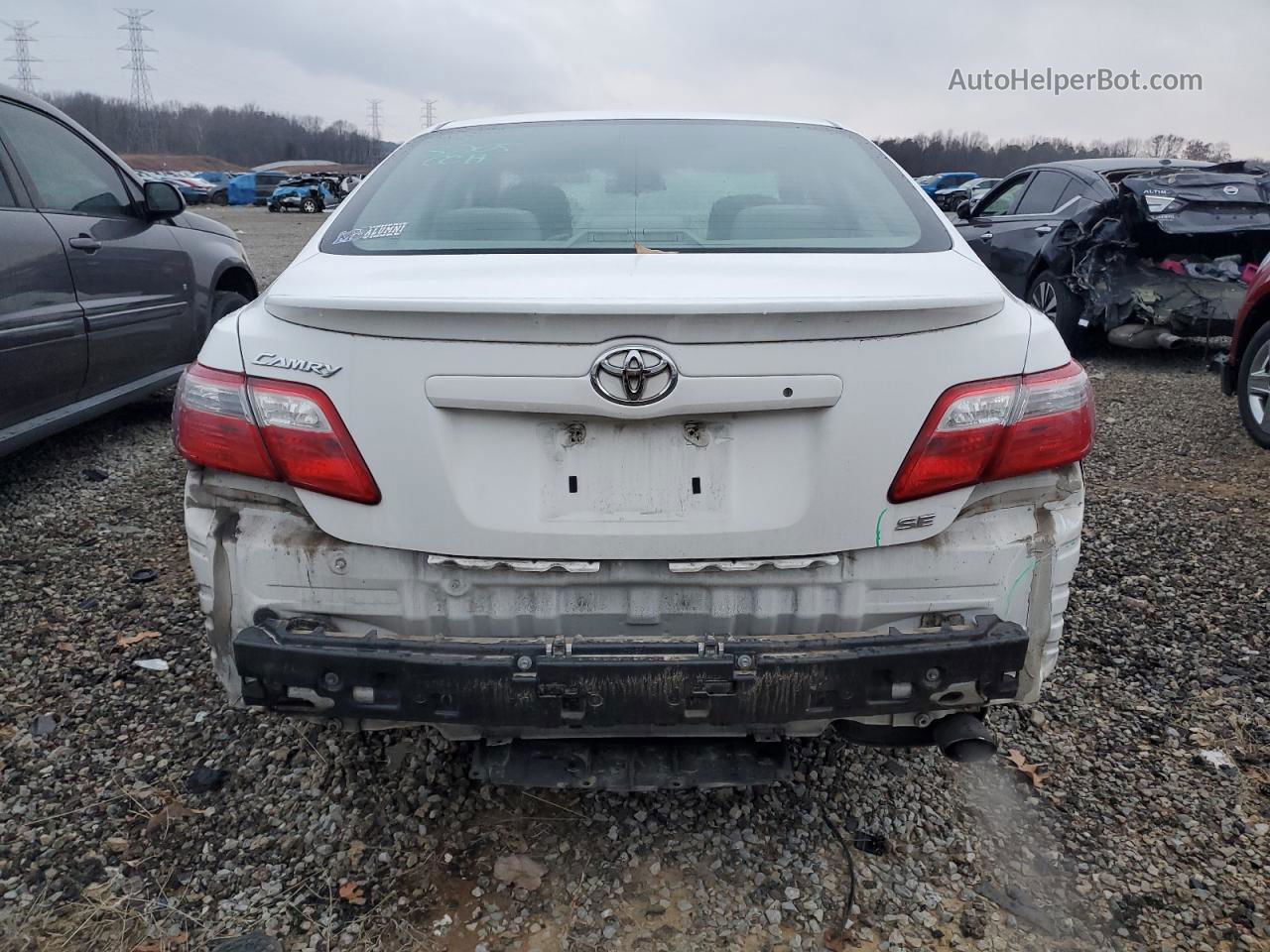 2009 Toyota Camry Base White vin: 4T1BE46K59U892743