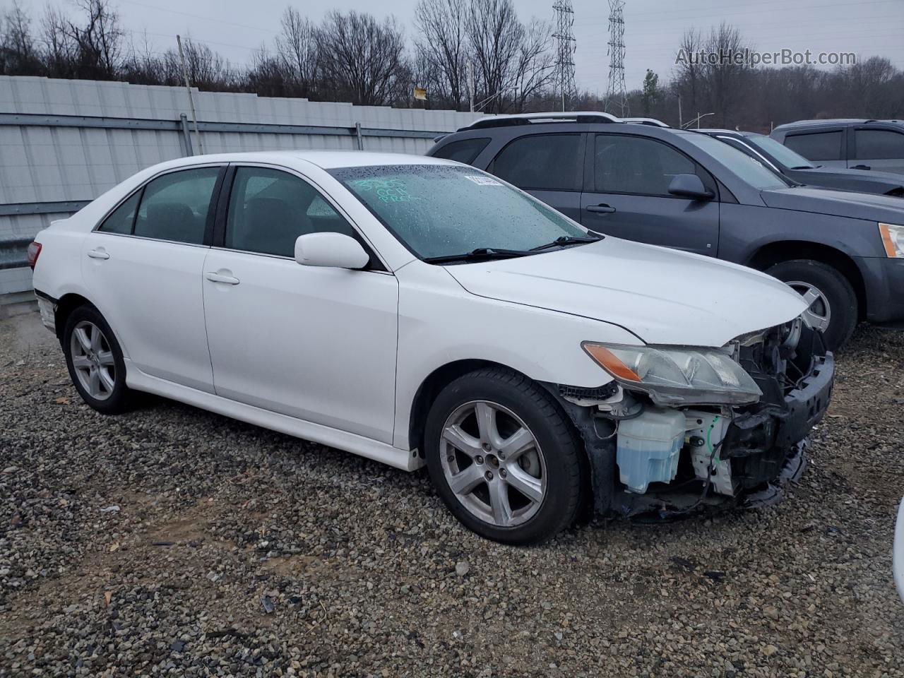 2009 Toyota Camry Base White vin: 4T1BE46K59U892743