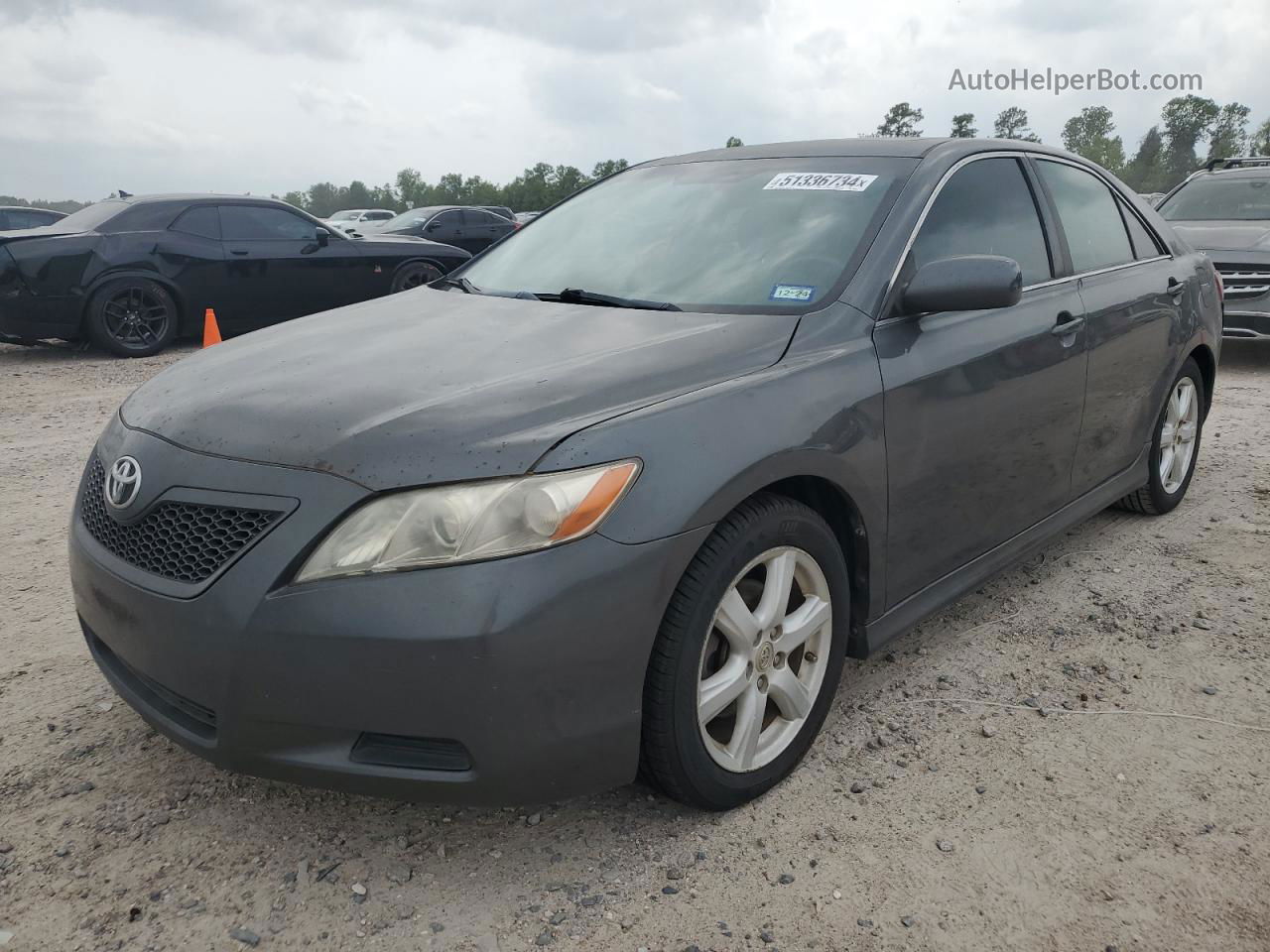 2007 Toyota Camry Ce Gray vin: 4T1BE46K67U029611