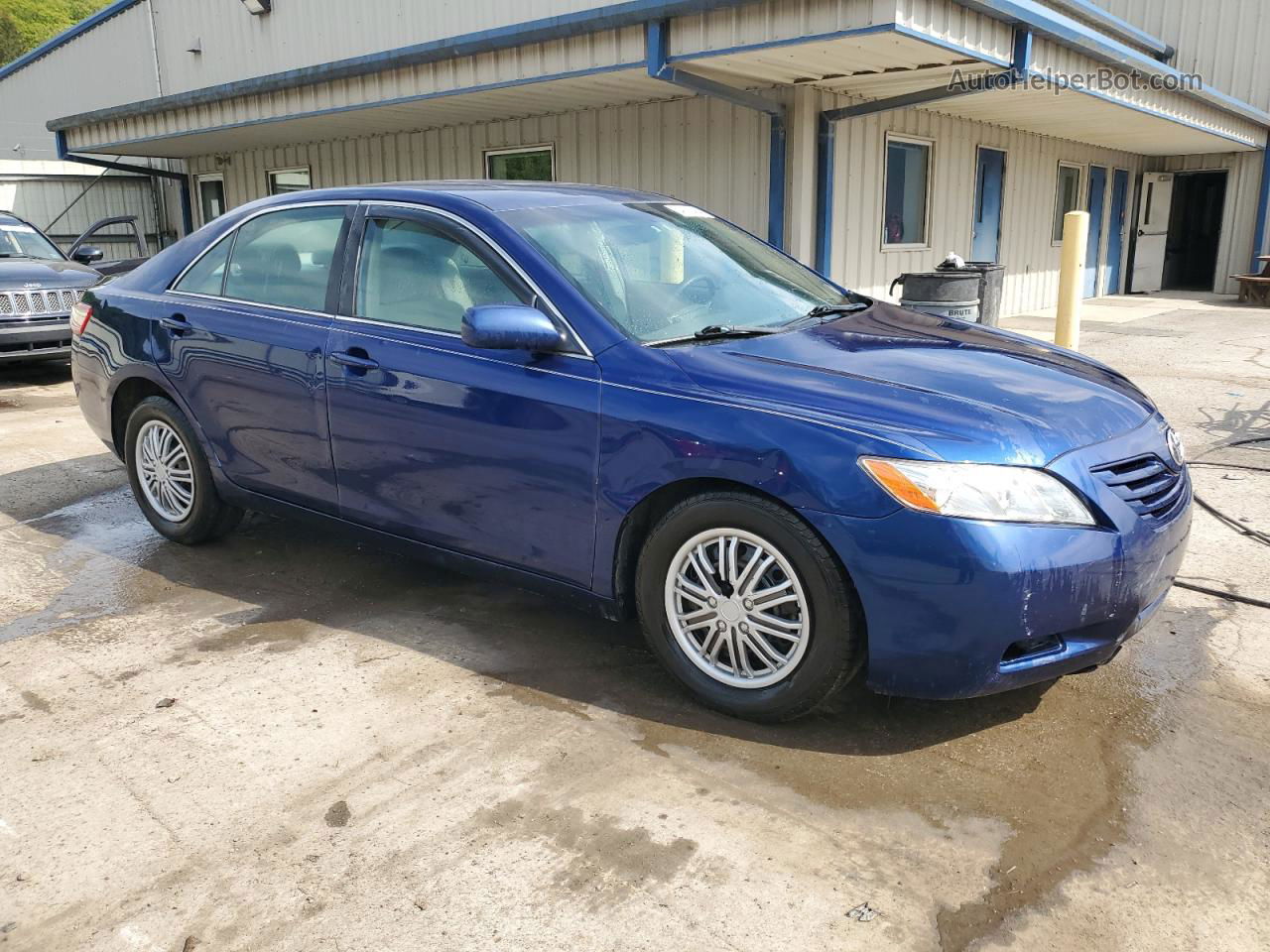 2007 Toyota Camry Ce Синий vin: 4T1BE46K67U032511