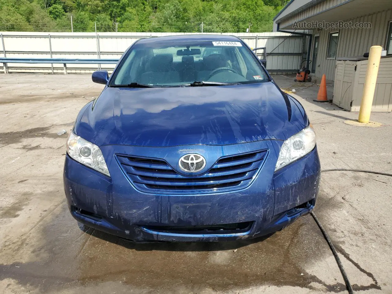 2007 Toyota Camry Ce Синий vin: 4T1BE46K67U032511