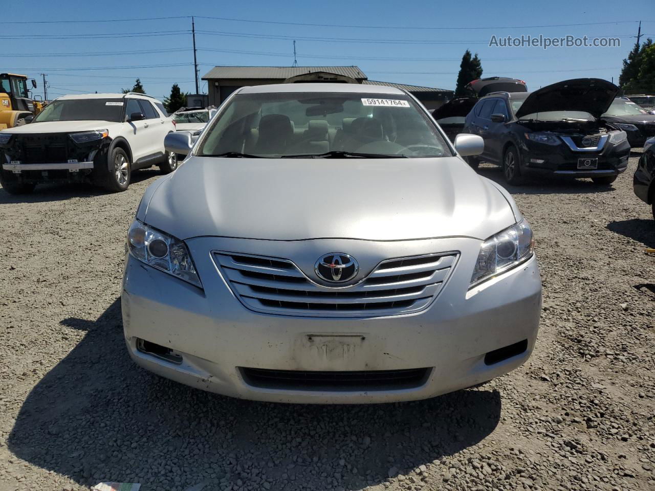 2007 Toyota Camry Ce Silver vin: 4T1BE46K67U173188