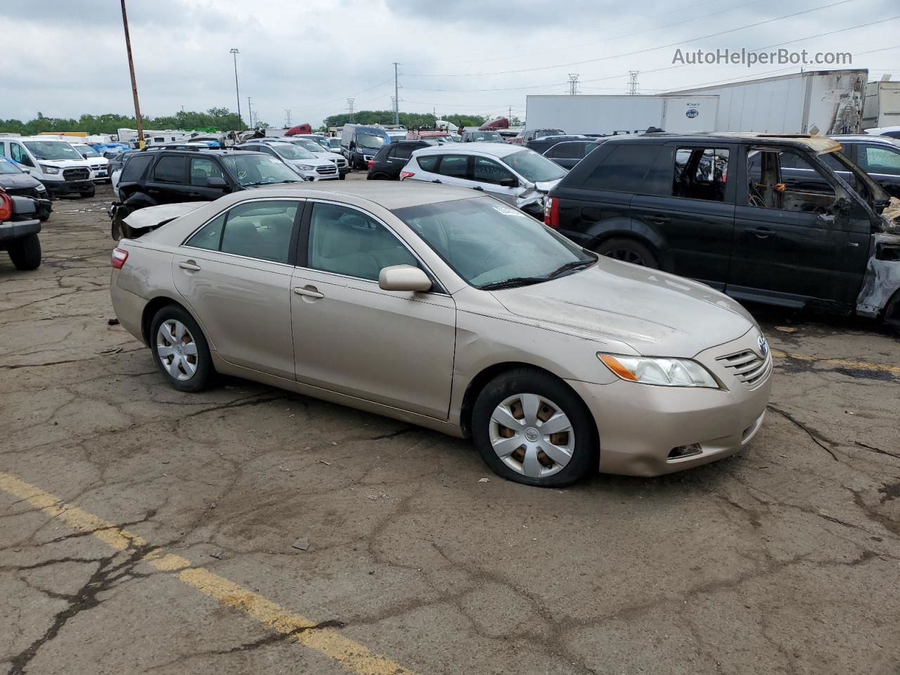 2007 Toyota Camry Ce Tan vin: 4T1BE46K67U622451