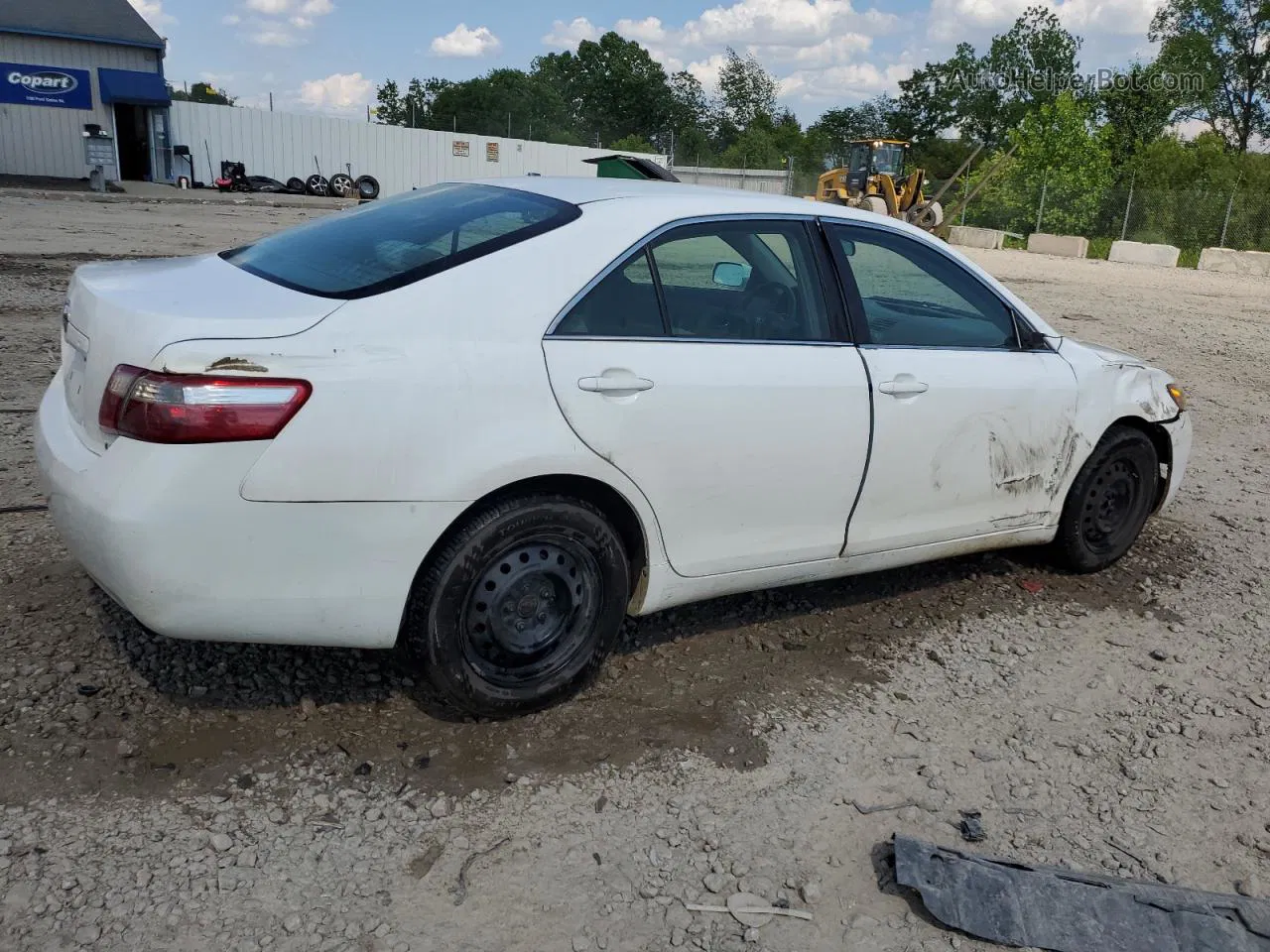 2007 Toyota Camry Ce White vin: 4T1BE46K67U632817