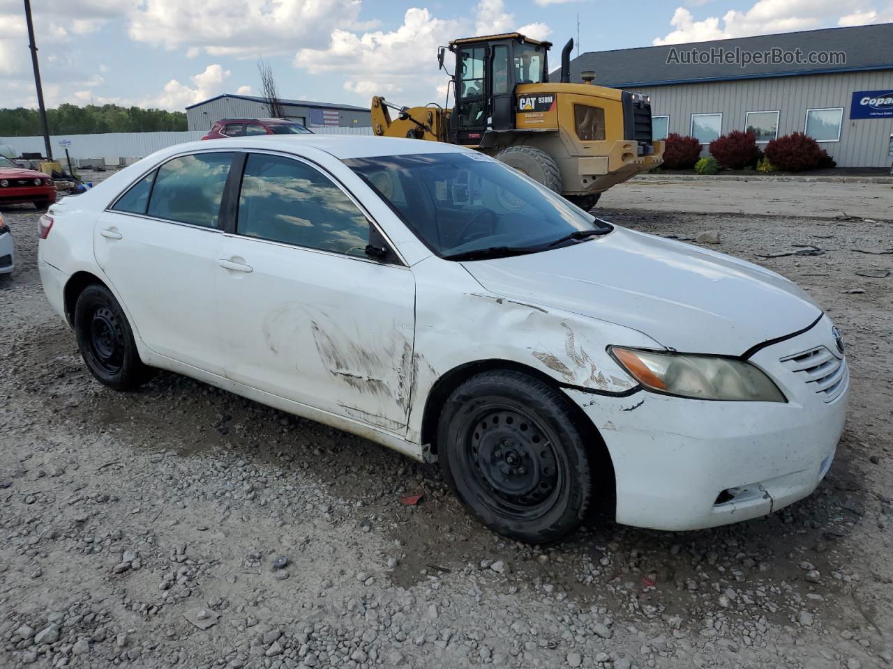 2007 Toyota Camry Ce White vin: 4T1BE46K67U632817