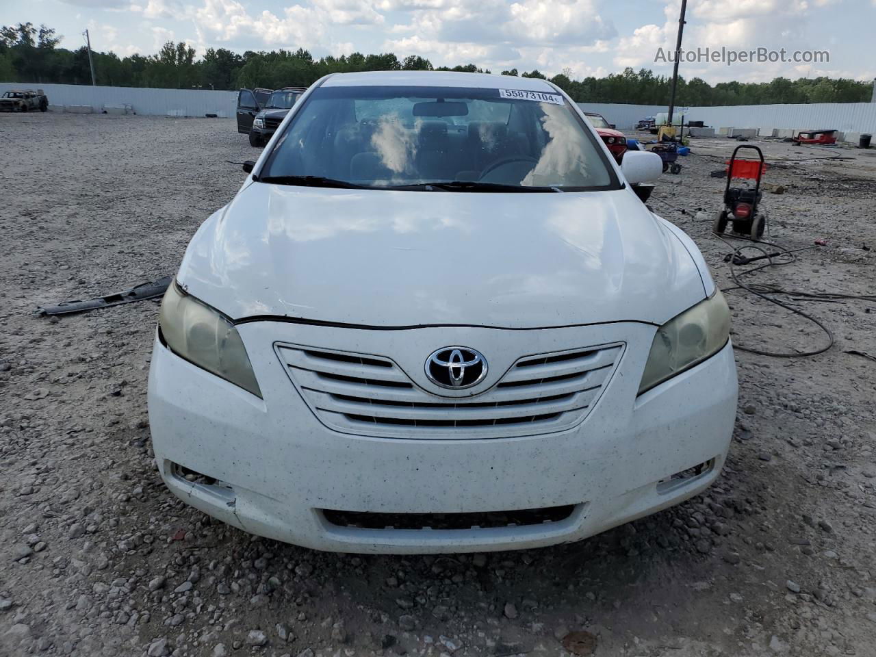 2007 Toyota Camry Ce Белый vin: 4T1BE46K67U632817