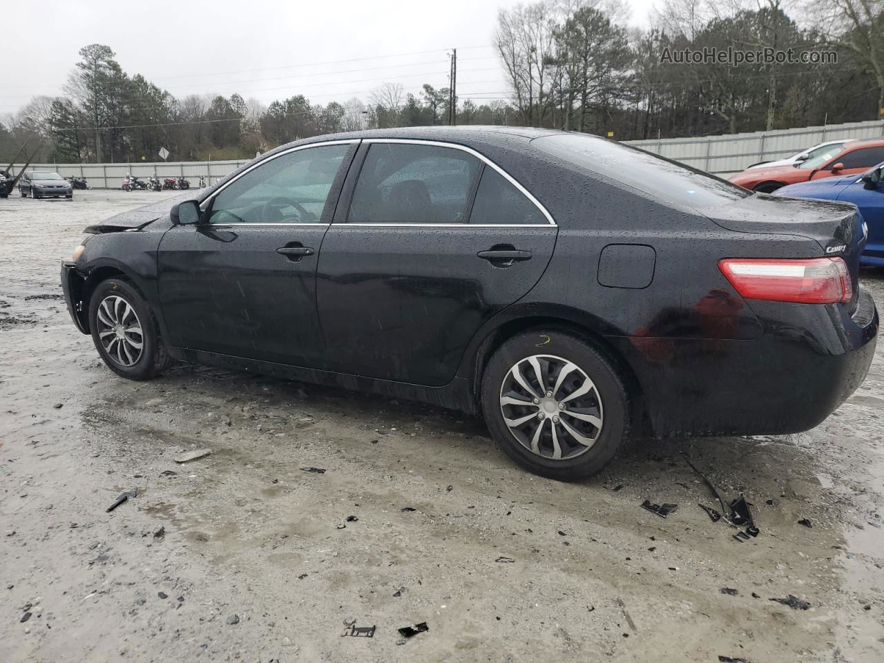 2007 Toyota Camry Ce Black vin: 4T1BE46K67U723747