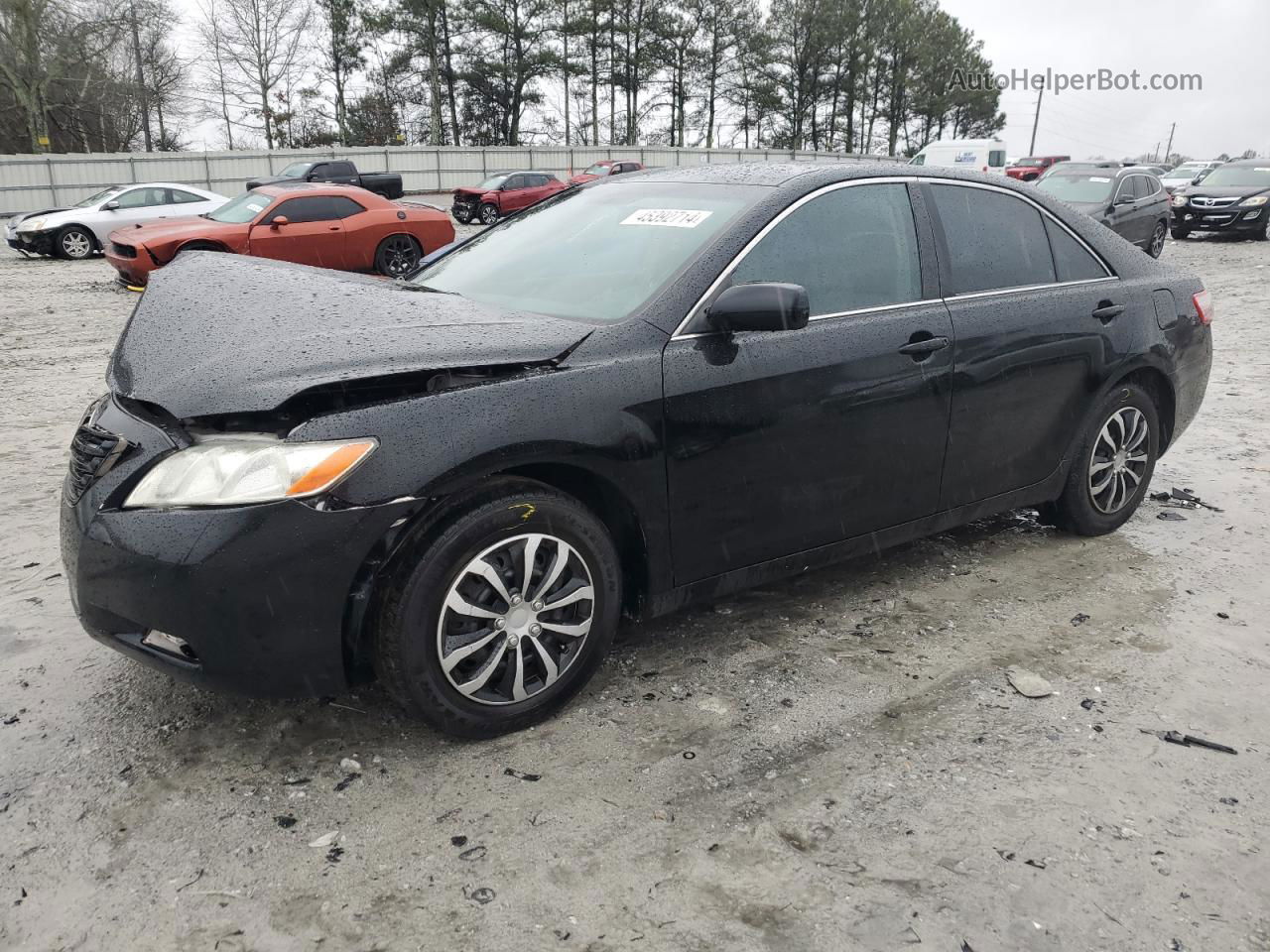 2007 Toyota Camry Ce Black vin: 4T1BE46K67U723747