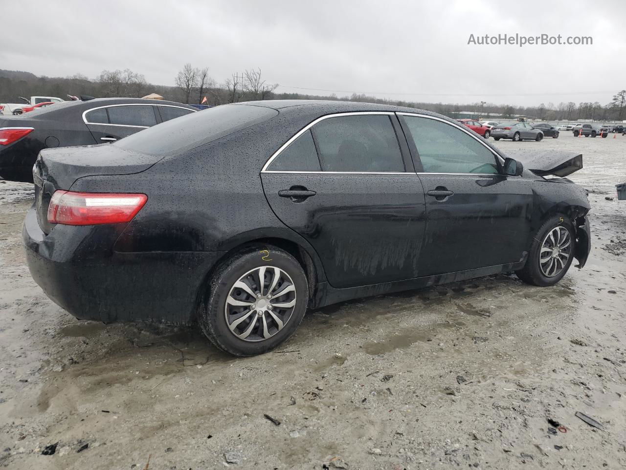 2007 Toyota Camry Ce Black vin: 4T1BE46K67U723747