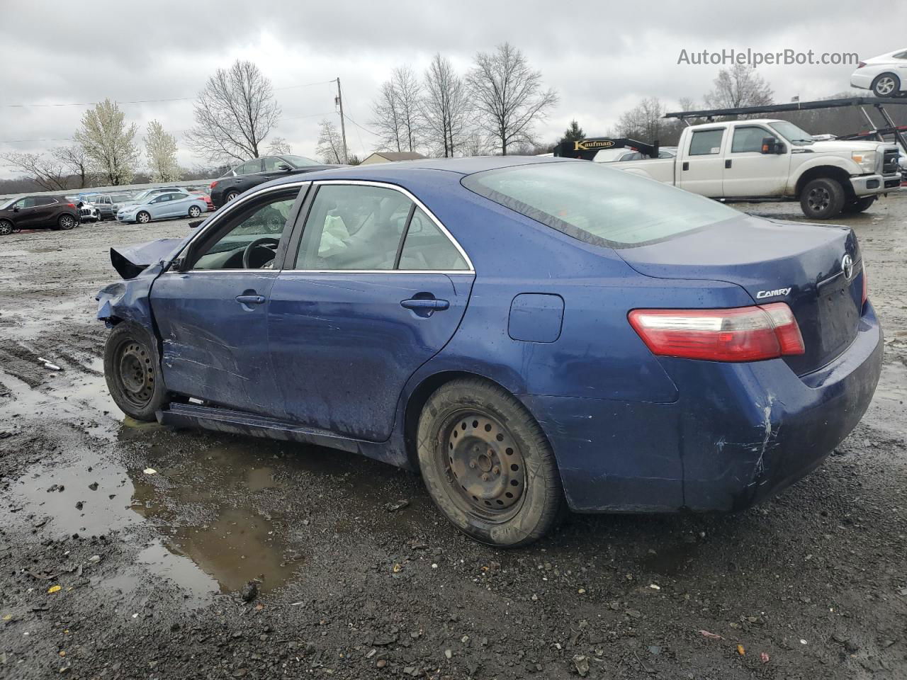 2008 Toyota Camry Ce Blue vin: 4T1BE46K68U201699