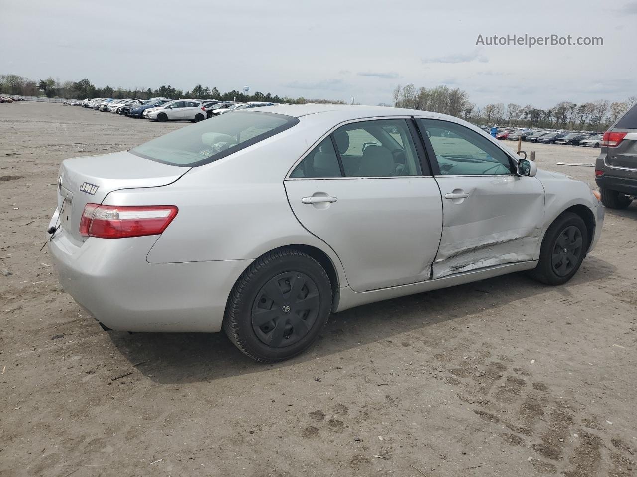 2008 Toyota Camry Ce Silver vin: 4T1BE46K68U232516