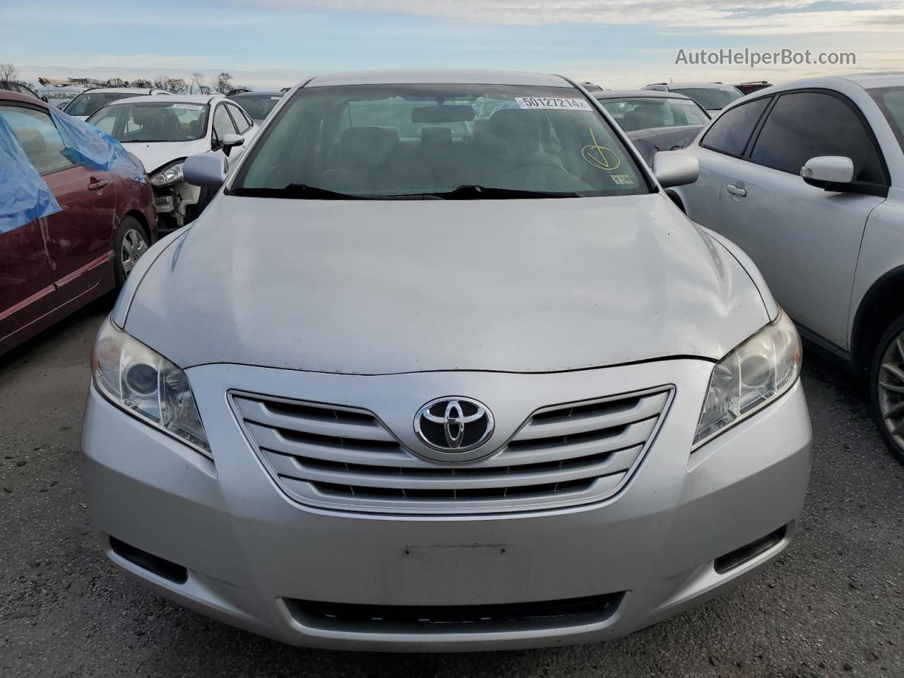 2008 Toyota Camry Ce Silver vin: 4T1BE46K68U232516