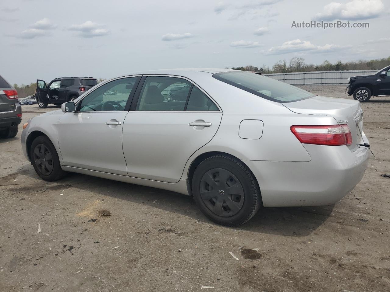 2008 Toyota Camry Ce Silver vin: 4T1BE46K68U232516