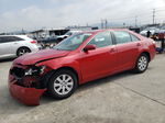 2008 Toyota Camry Ce Red vin: 4T1BE46K68U245542