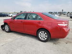 2008 Toyota Camry Ce Red vin: 4T1BE46K68U245542