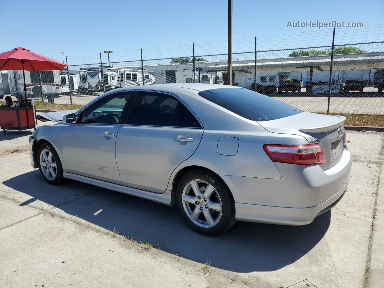 2008 Toyota Camry Ce Silver vin: 4T1BE46K68U768026