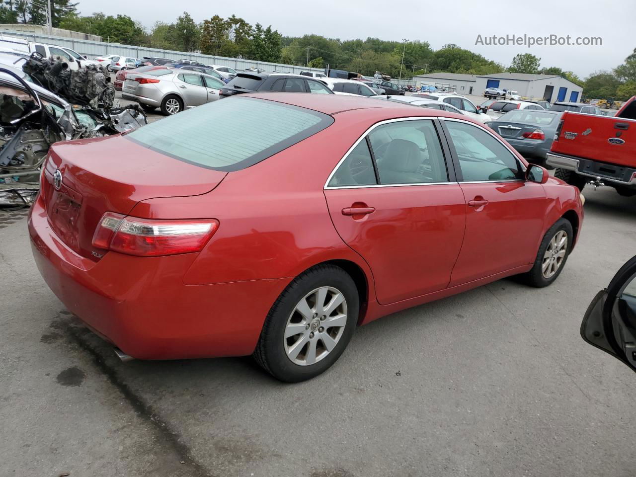 2009 Toyota Camry Base Red vin: 4T1BE46K69U329958
