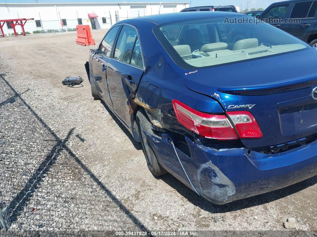 2009 Toyota Camry Xle Blue vin: 4T1BE46K69U345318