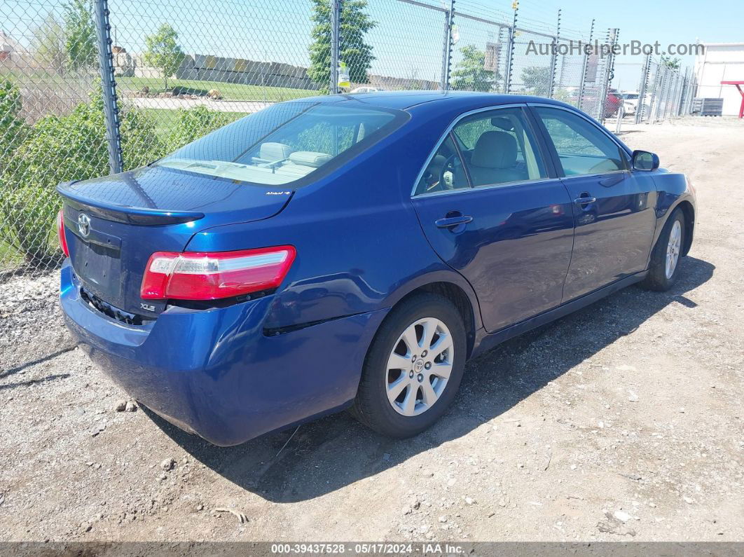 2009 Toyota Camry Xle Blue vin: 4T1BE46K69U345318