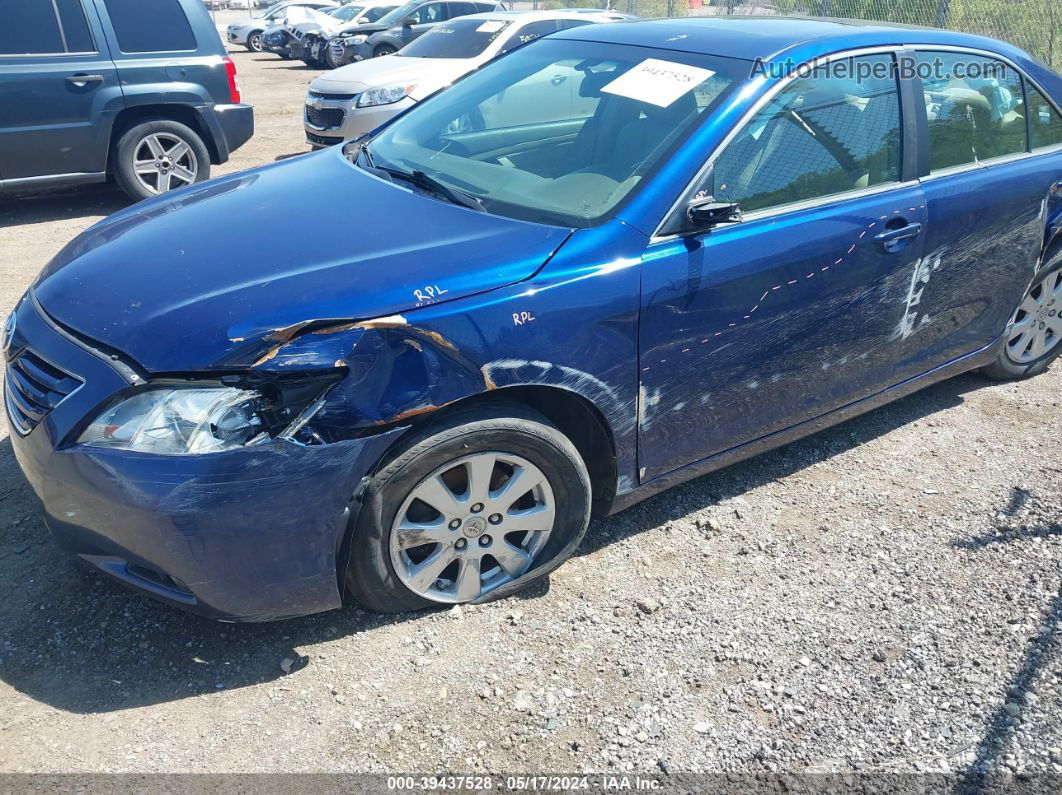 2009 Toyota Camry Xle Blue vin: 4T1BE46K69U345318