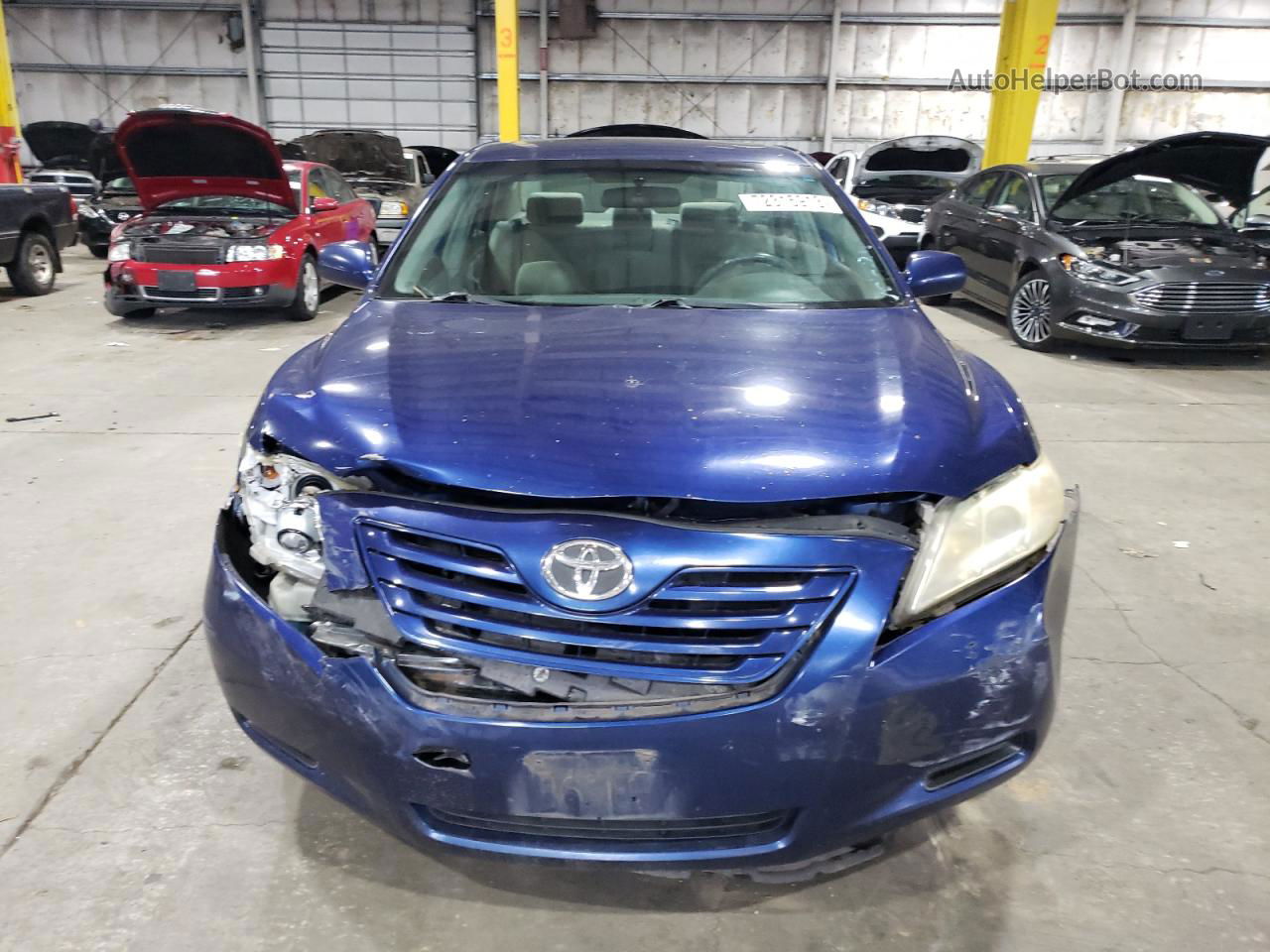 2009 Toyota Camry Base Синий vin: 4T1BE46K69U354682