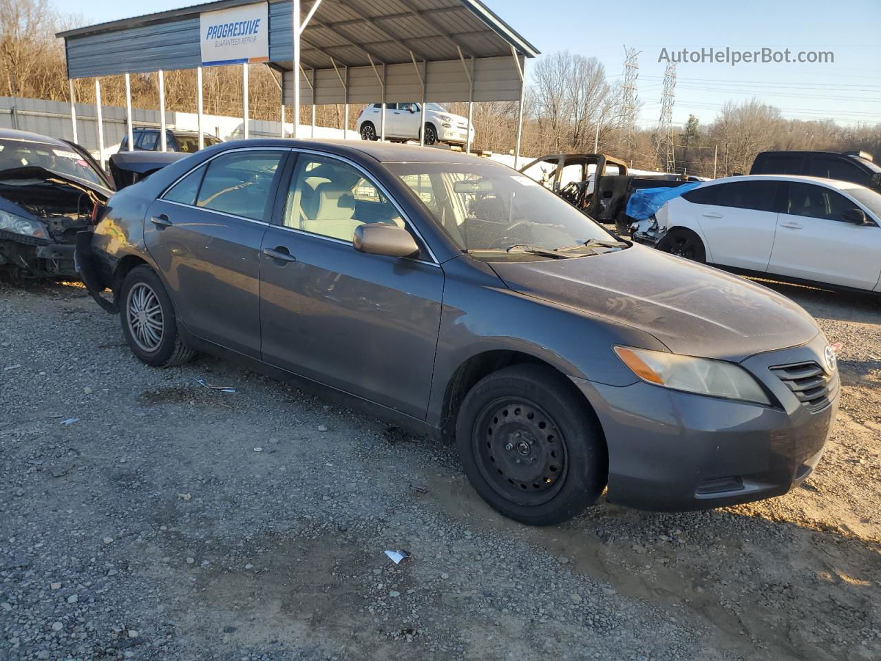 2009 Toyota Camry Base Серый vin: 4T1BE46K69U853014