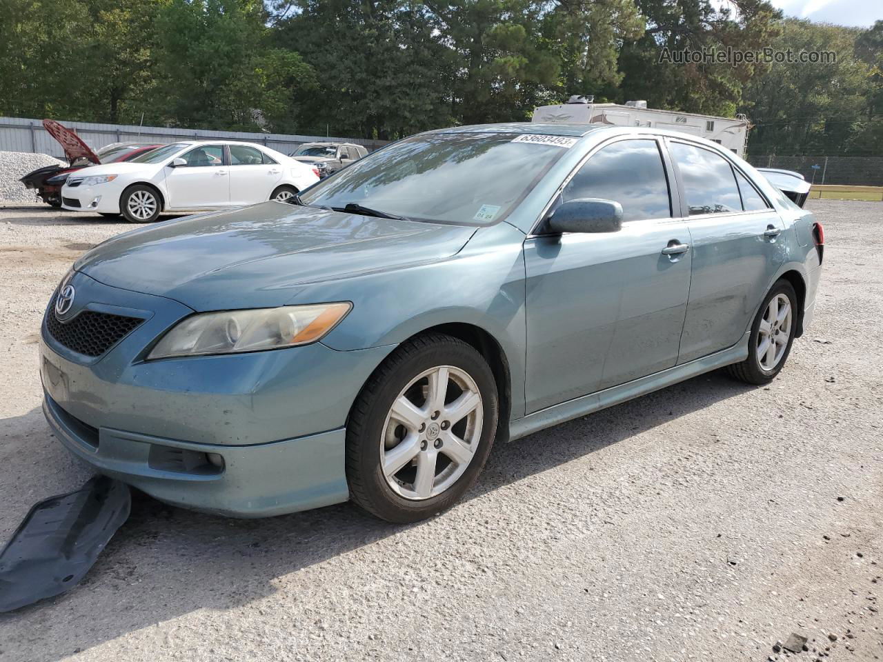 2009 Toyota Camry Base Зеленый vin: 4T1BE46K69U874767