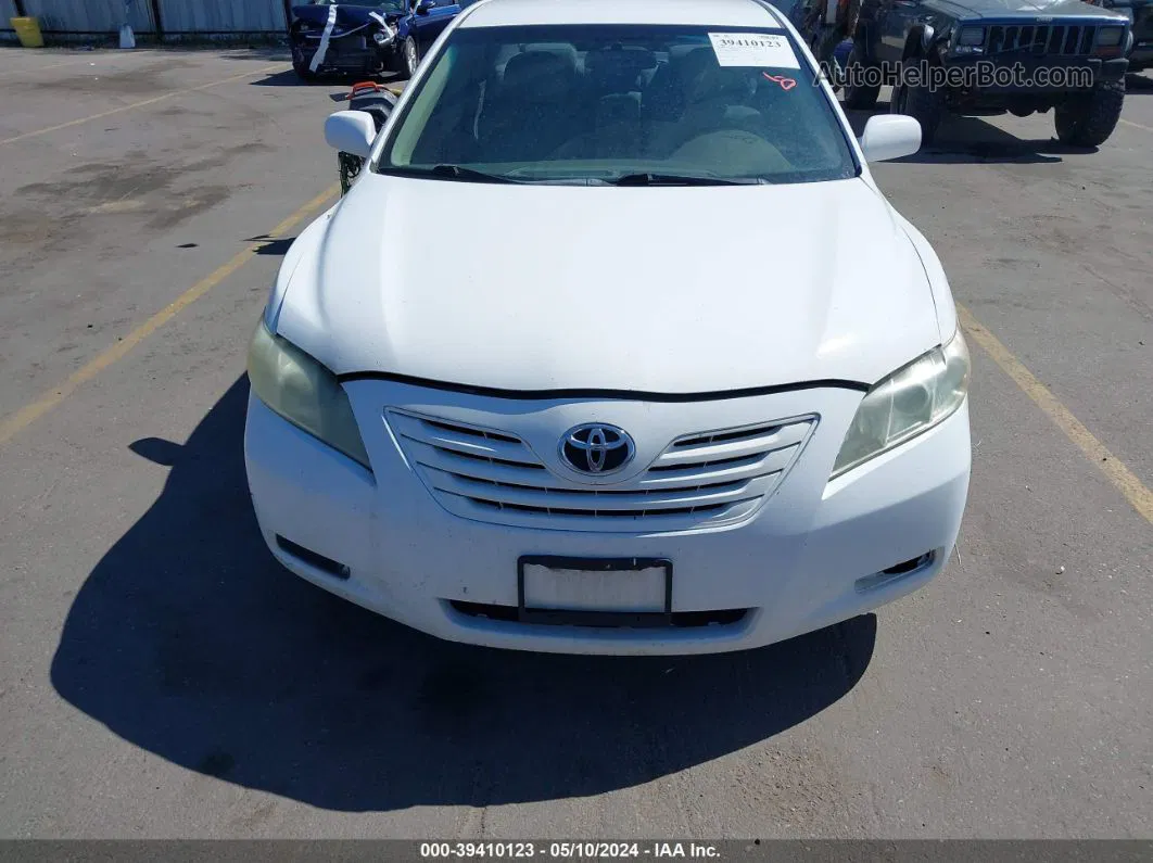 2009 Toyota Camry Le White vin: 4T1BE46K69U899815