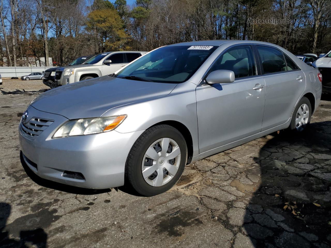 2009 Toyota Camry Base Серебряный vin: 4T1BE46K69U910361