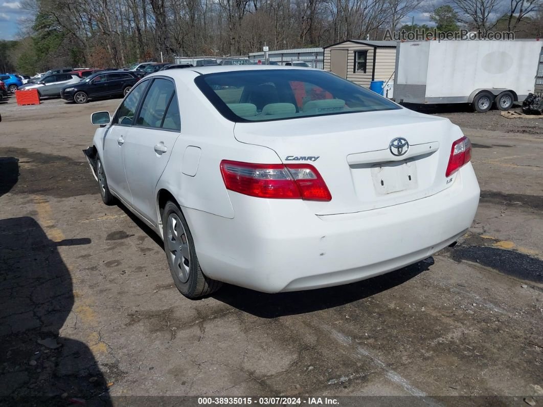 2009 Toyota Camry Le Белый vin: 4T1BE46K69U912076