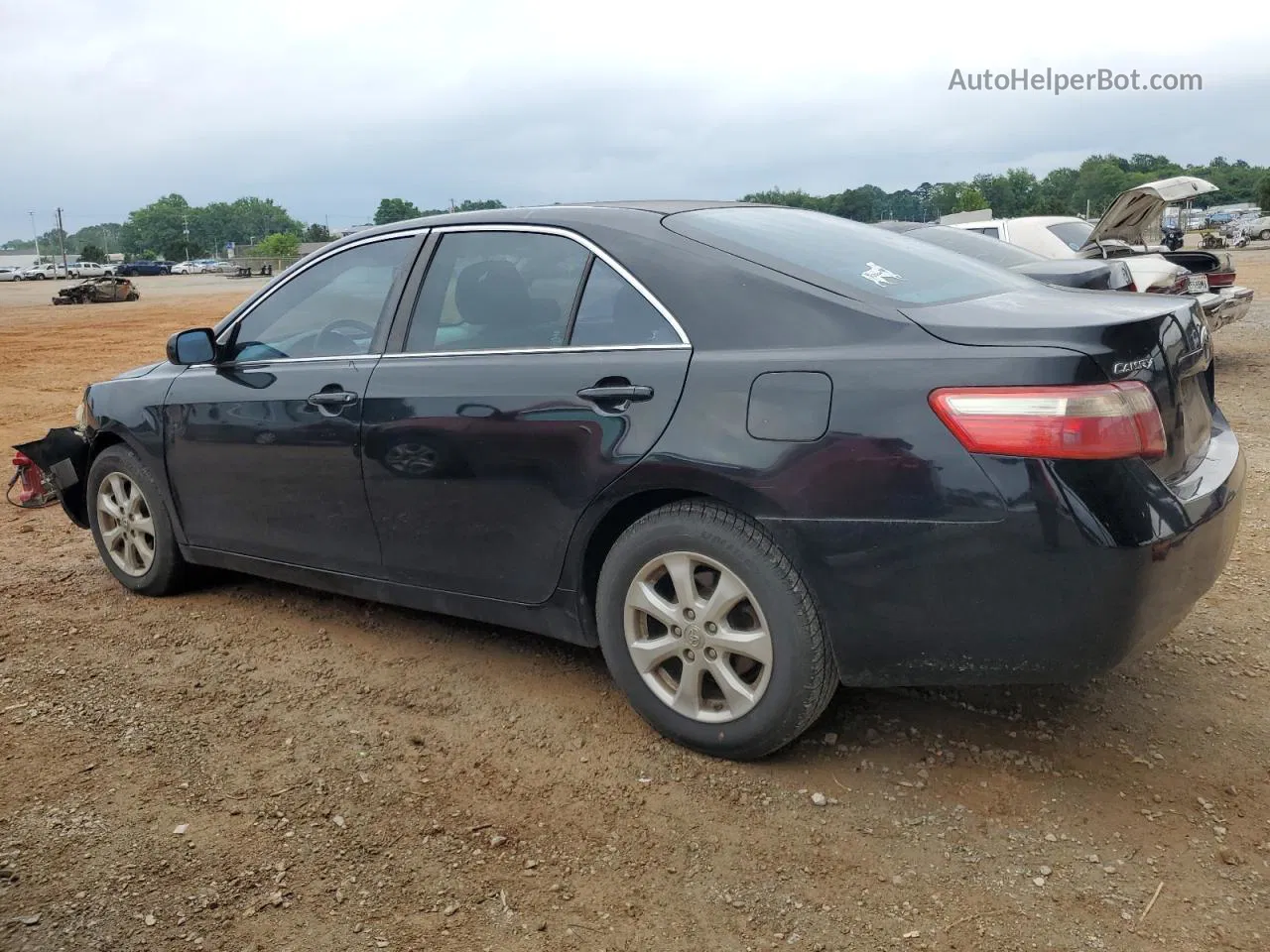 2007 Toyota Camry Ce Black vin: 4T1BE46K77U148509