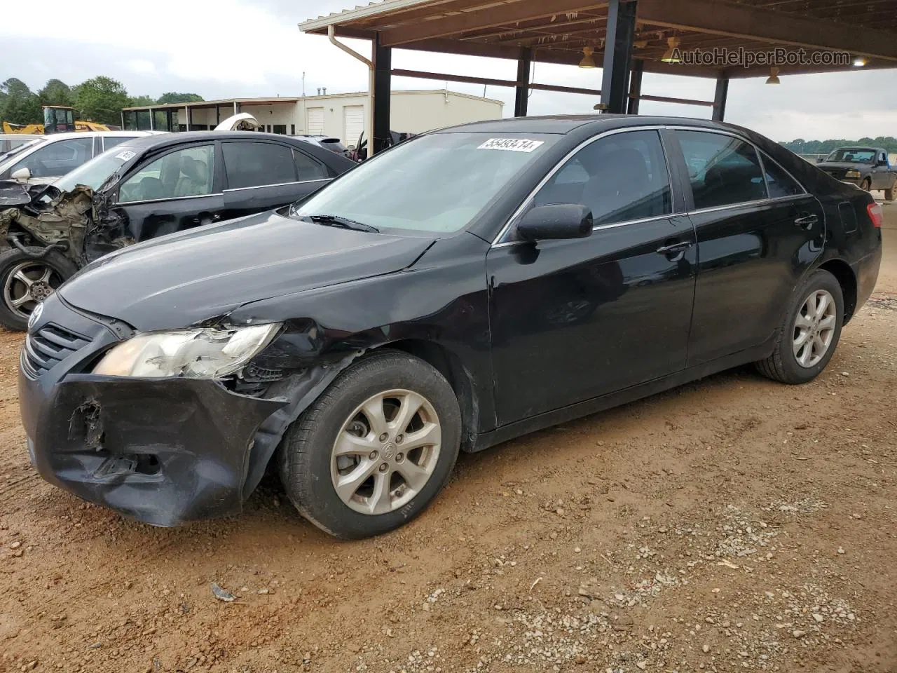 2007 Toyota Camry Ce Black vin: 4T1BE46K77U148509