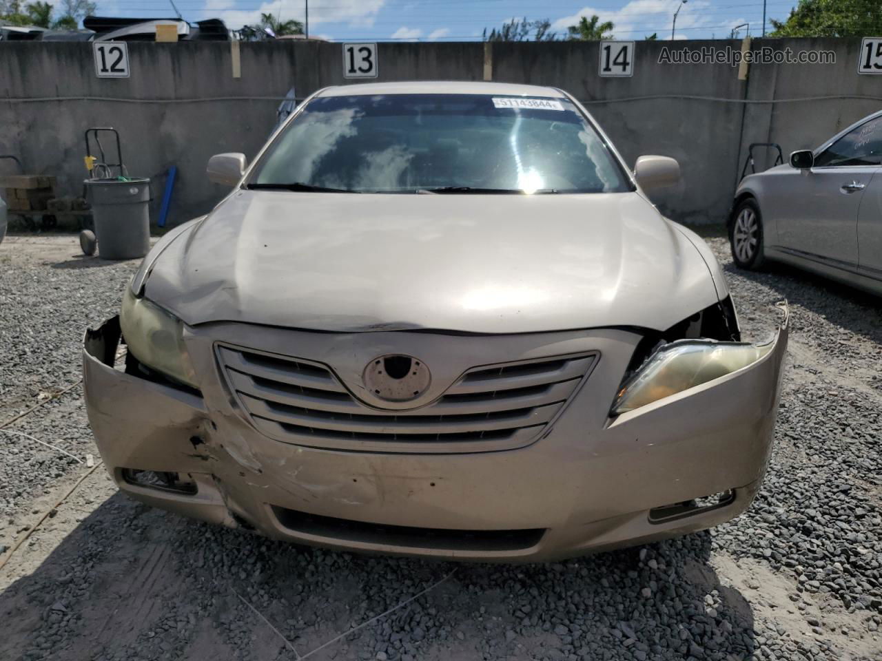 2007 Toyota Camry Ce Gold vin: 4T1BE46K77U572384