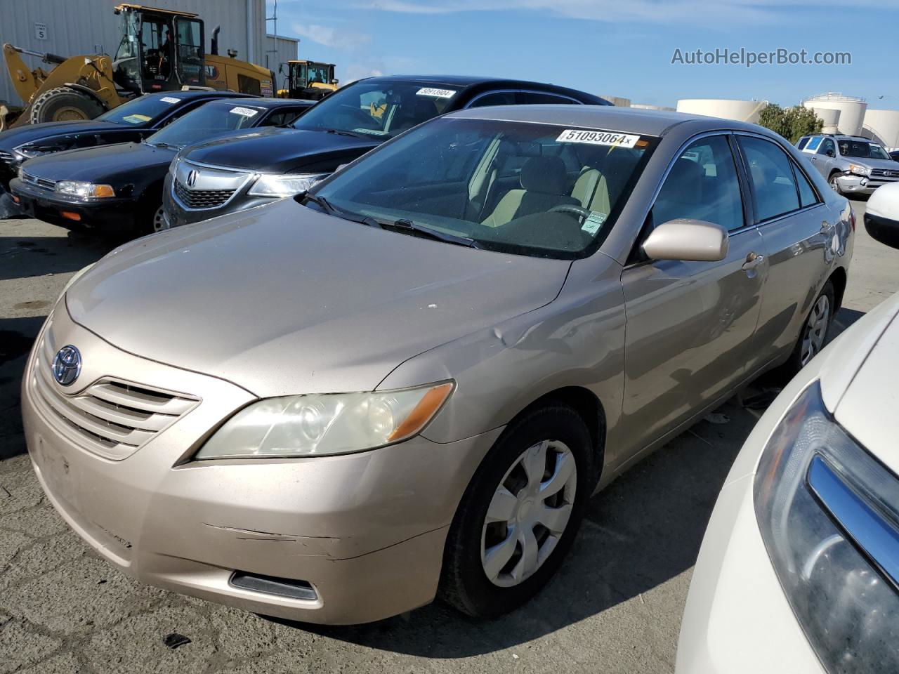 2007 Toyota Camry Ce Tan vin: 4T1BE46K77U621857