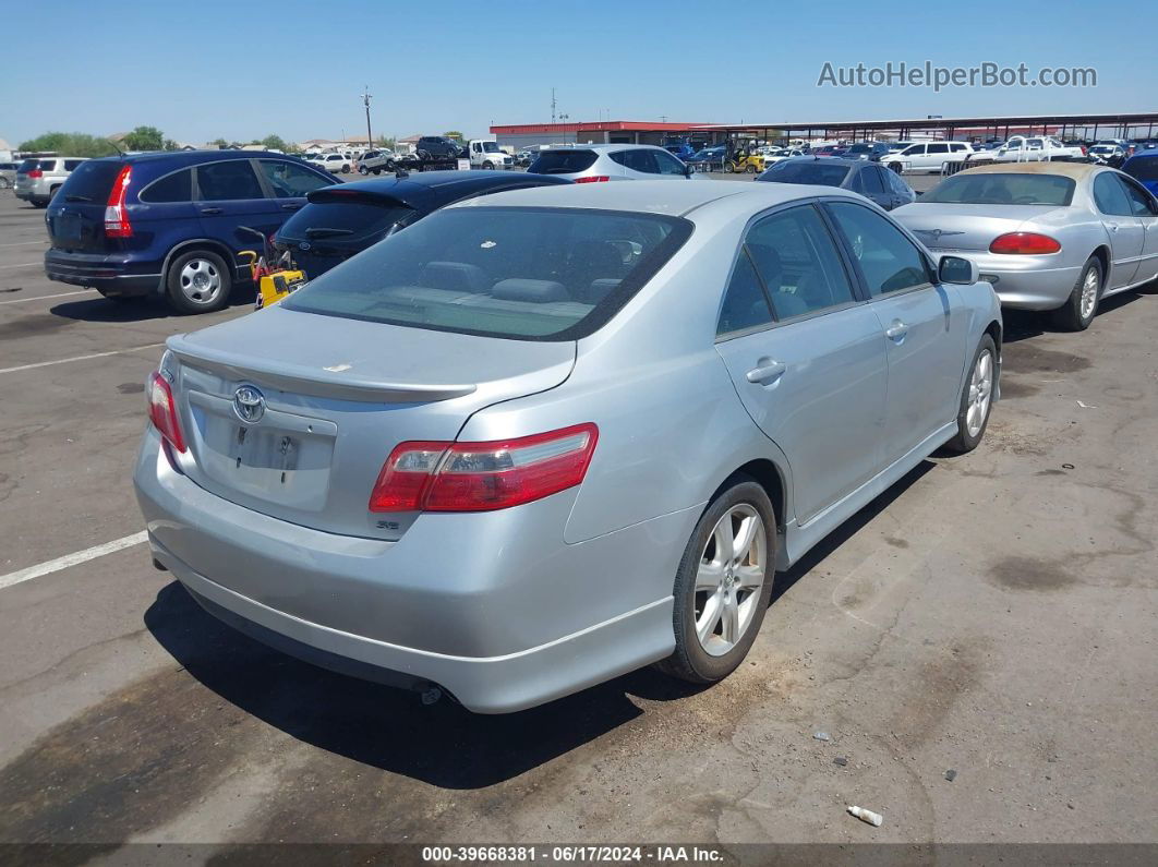 2007 Toyota Camry Se Gray vin: 4T1BE46K77U692427