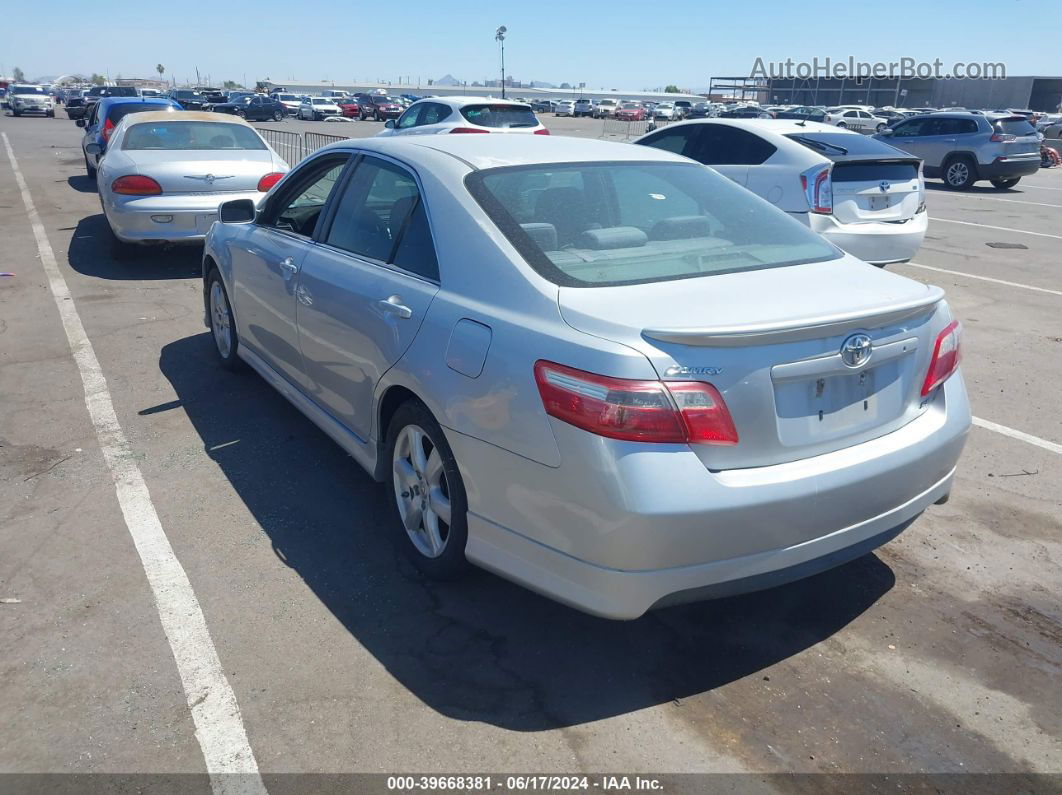 2007 Toyota Camry Se Gray vin: 4T1BE46K77U692427