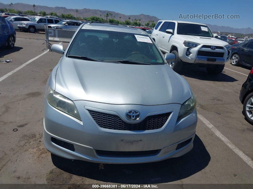 2007 Toyota Camry Se Gray vin: 4T1BE46K77U692427