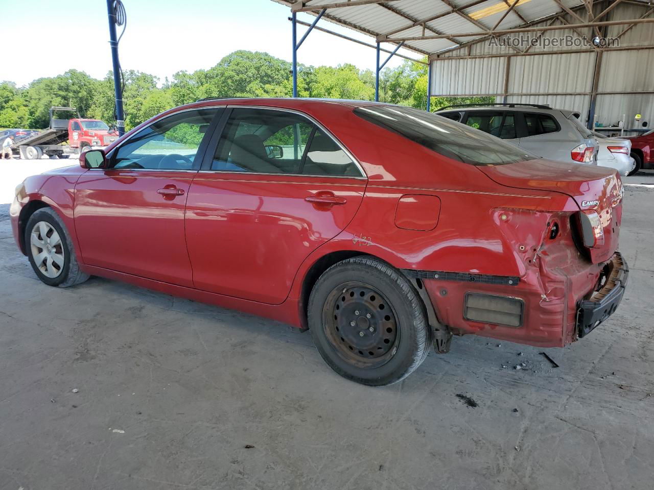 2009 Toyota Camry Base Красный vin: 4T1BE46K79U269690