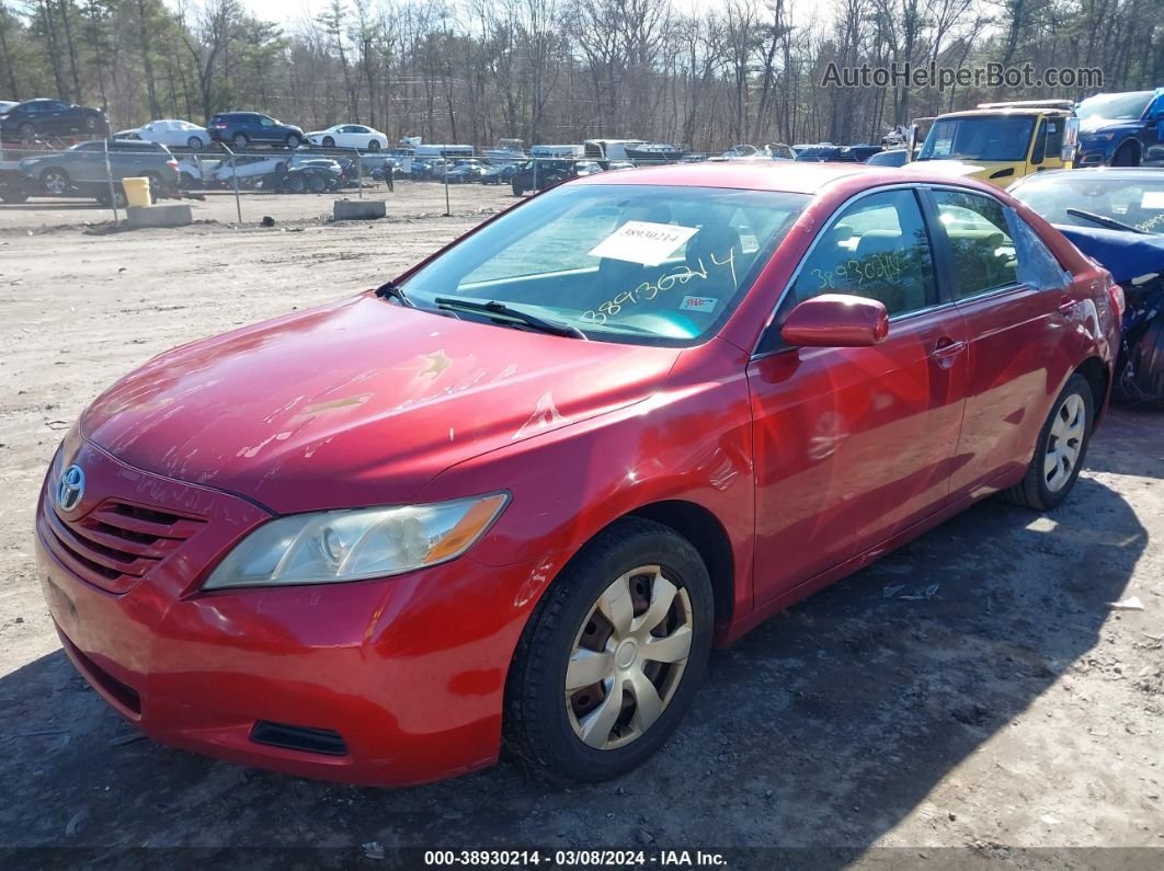 2009 Toyota Camry Le Red vin: 4T1BE46K79U316314