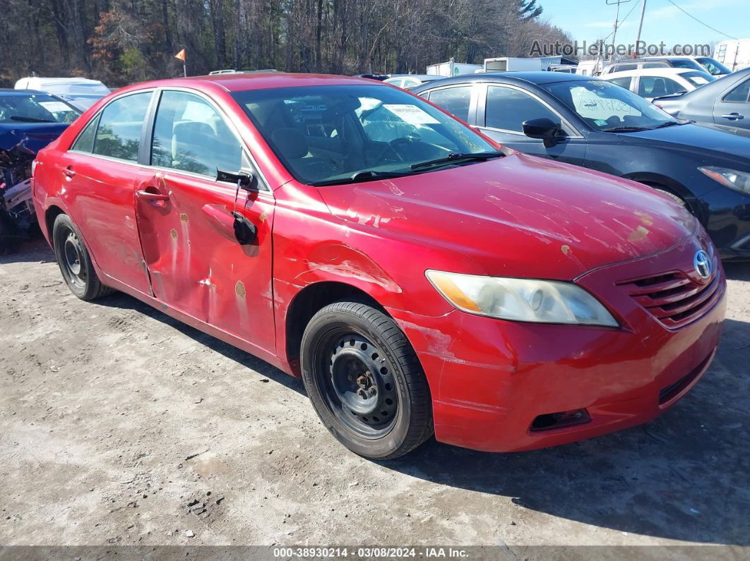 2009 Toyota Camry Le Красный vin: 4T1BE46K79U316314