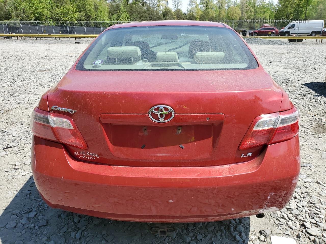 2009 Toyota Camry Base Red vin: 4T1BE46K79U332609
