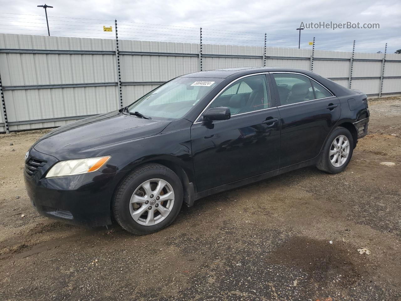 2009 Toyota Camry Base Черный vin: 4T1BE46K79U388565