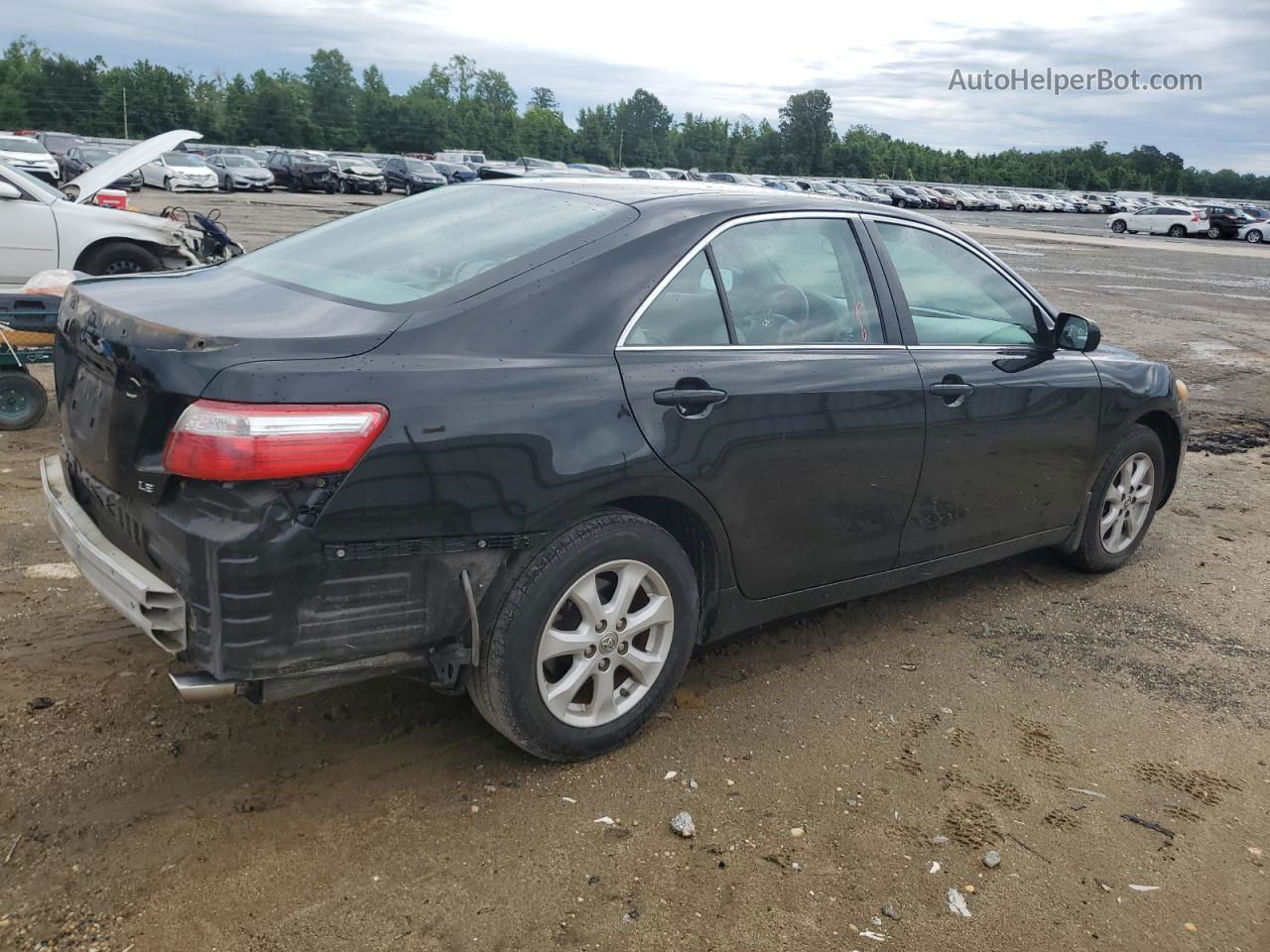 2009 Toyota Camry Base Черный vin: 4T1BE46K79U388565