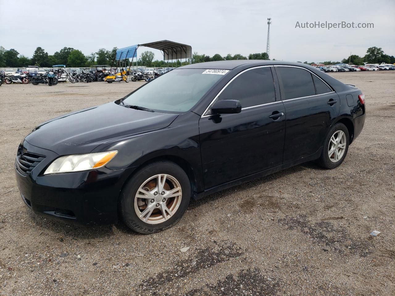 2009 Toyota Camry Base Черный vin: 4T1BE46K79U794197